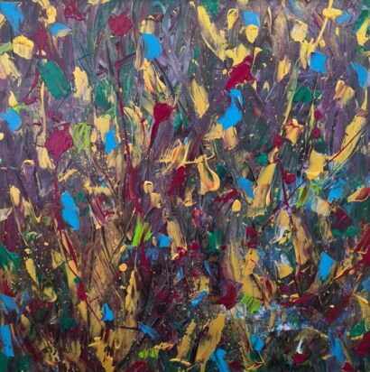 Golden Garden - a Paint Artowrk by Simon